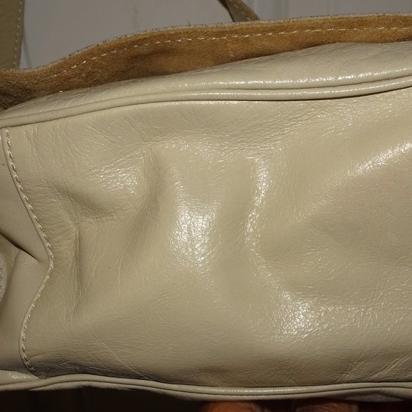 Francesco Biasia Ivory Leather  handbag - Picture 6 of 9